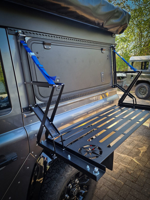 Expeditech klaptafel open Expeditech klaptafel